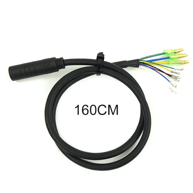 9 Pin Julet Wheel Hub Motor Cable E-bike Motor Extension Cable Ebike Motor Cable Electric Bike Accessories