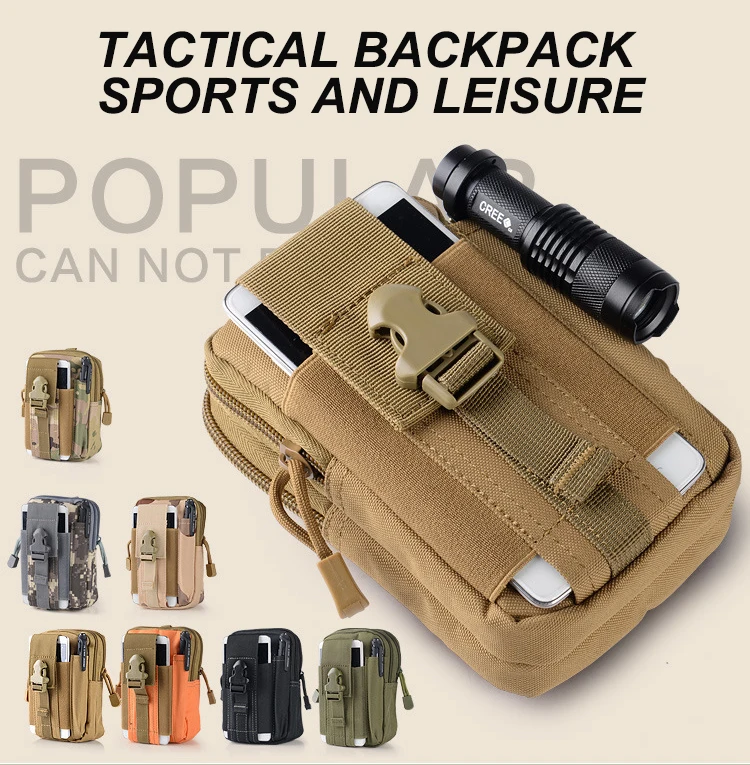 Tactical Leg Bag Sports Camouflage Riding Locomotive Portable Multifunctional Leggings Bag Sports Hanging Waist Bag Waist Packs