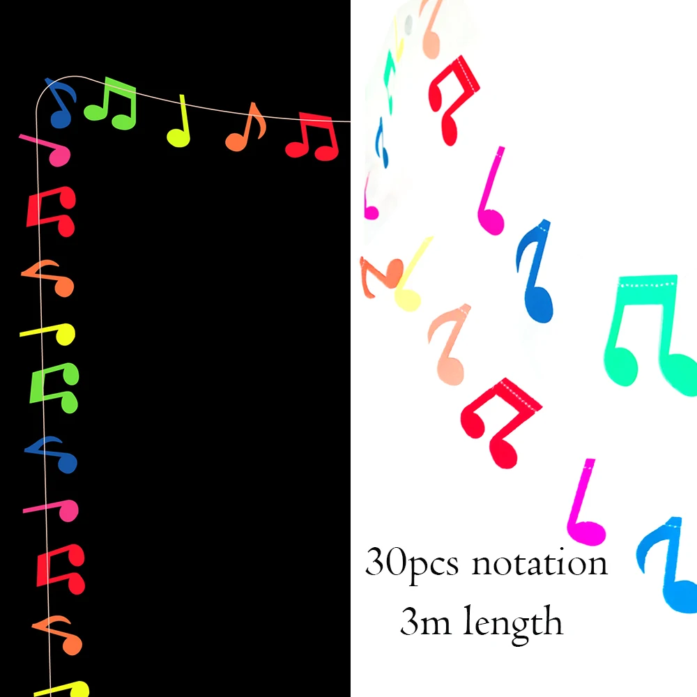 Neon Happy Birthday Banner Blacklight Party Supplies Glow in the Dark Birthday Banner Black Light Reactive UV Party Accessories