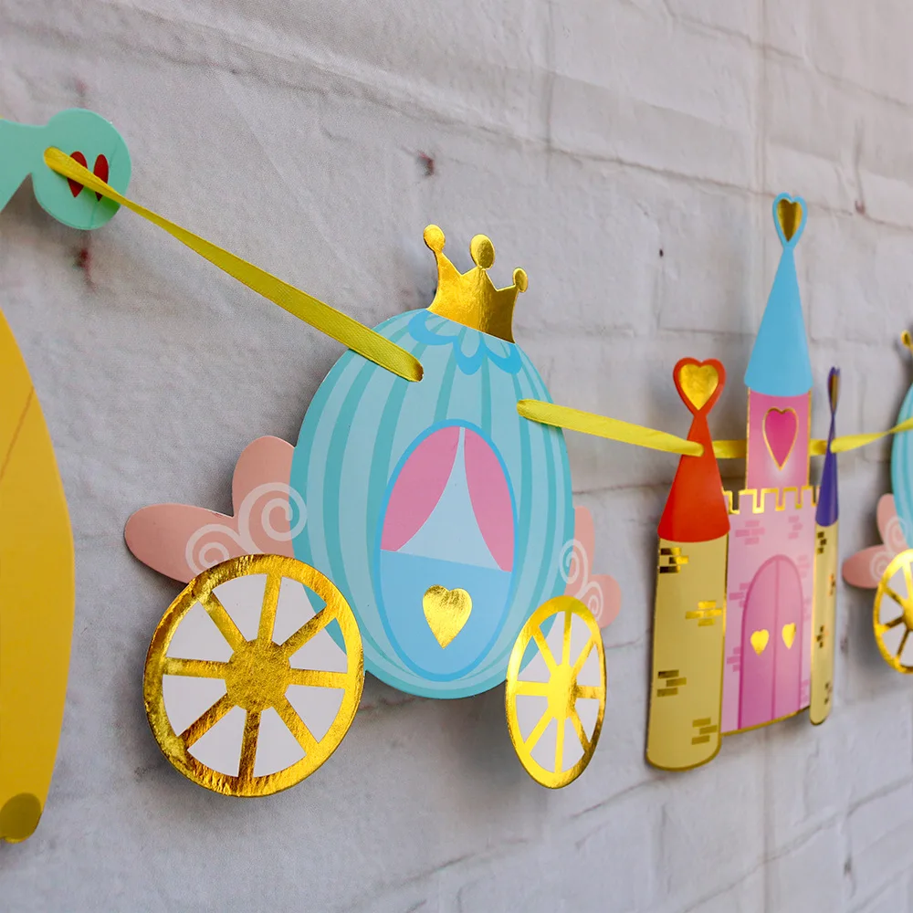 New Dream Castle Aluminum Film Balloon Children's Birthday Party Prince Princess Castle Decoration Decoration Photo Props