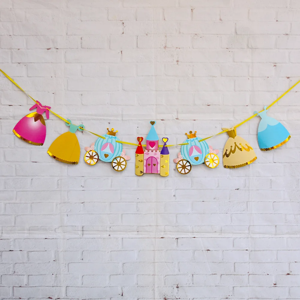 New Dream Castle Aluminum Film Balloon Children's Birthday Party Prince Princess Castle Decoration Decoration Photo Props