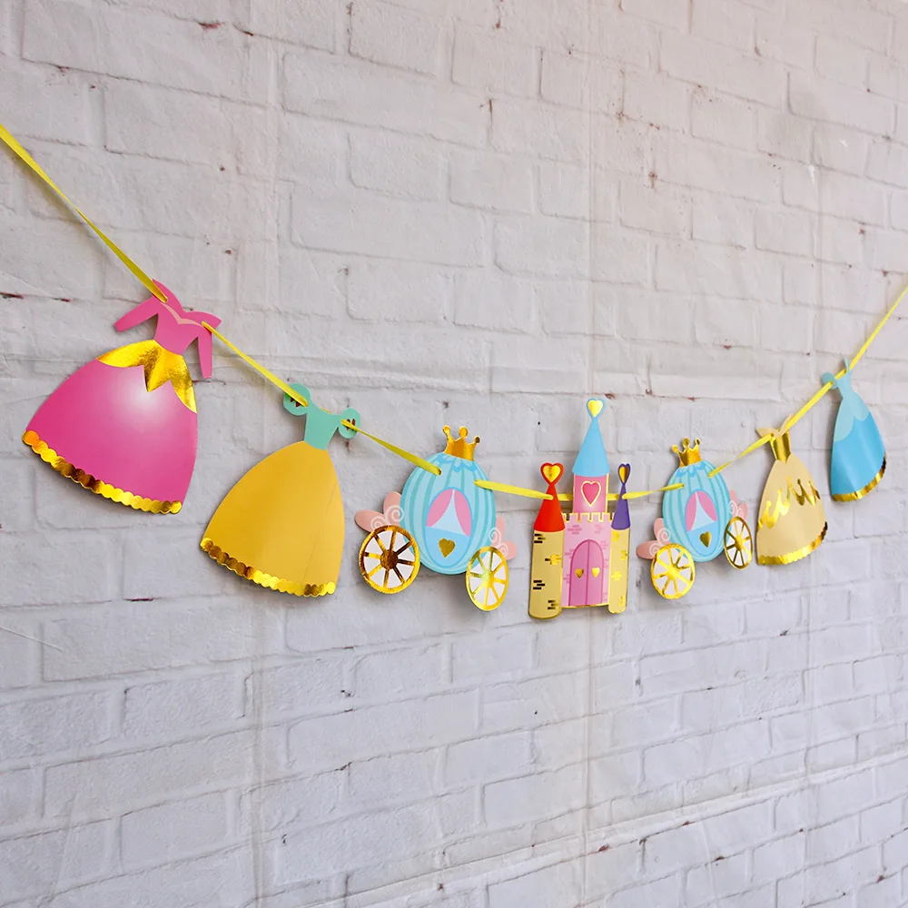 New Dream Castle Aluminum Film Balloon Children's Birthday Party Prince Princess Castle Decoration Decoration Photo Props