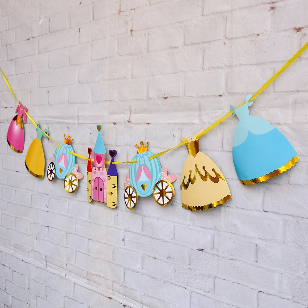 New Dream Castle Aluminum Film Balloon Children's Birthday Party Prince Princess Castle Decoration Decoration Photo Props