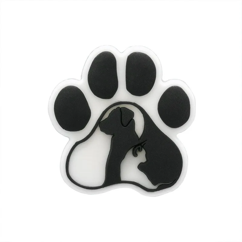 New Arrivals 1Pcs Cute Dog Pvc Shoe Charms for Crocs Accessories Pin DIY Bracelet Wristband Adults Party Favor Gifts