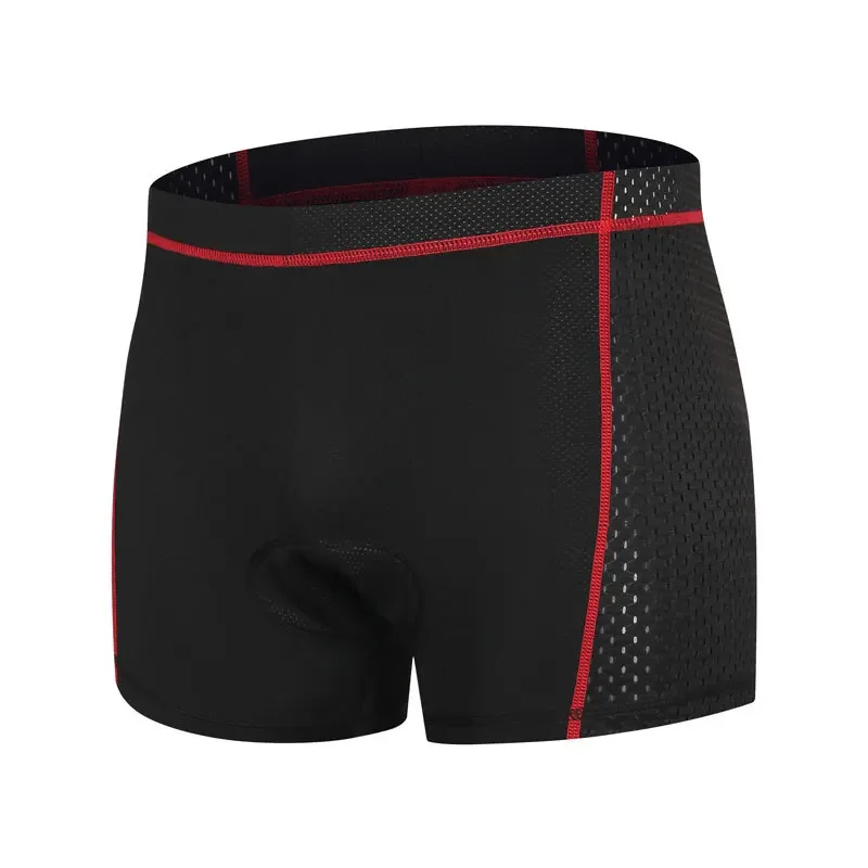 NEWBOLER Cycling Shorts Breathable Mesh Cycling Underwear 5D Gel Pad Shockproof MTB Bike Shorts Man Shorts