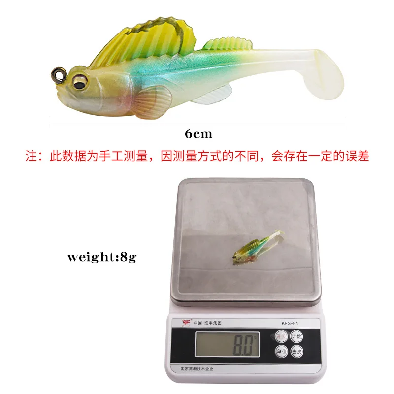 Drop Shot Wobbly Soft Plastic Bait For Fishing Lure Sea Me Ga Bass Dark Sleeper Swimbait Fishing Tackle Shad Perch Pike Wobblers