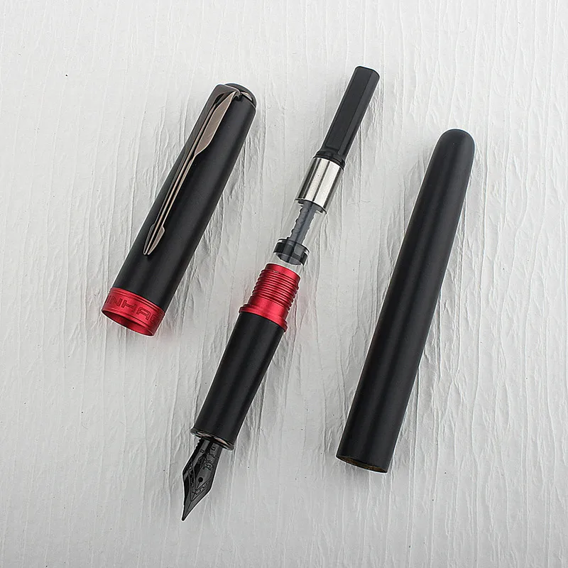 Luxury Quality Jinhao 75 Black Forest Metal Fountain Pen, Fine Nib Smooth Writing Ink Pen, Include Ink Refill Converter
