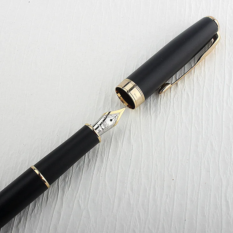 Luxury Quality Jinhao 75 Black Forest Metal Fountain Pen, Fine Nib Smooth Writing Ink Pen, Include Ink Refill Converter