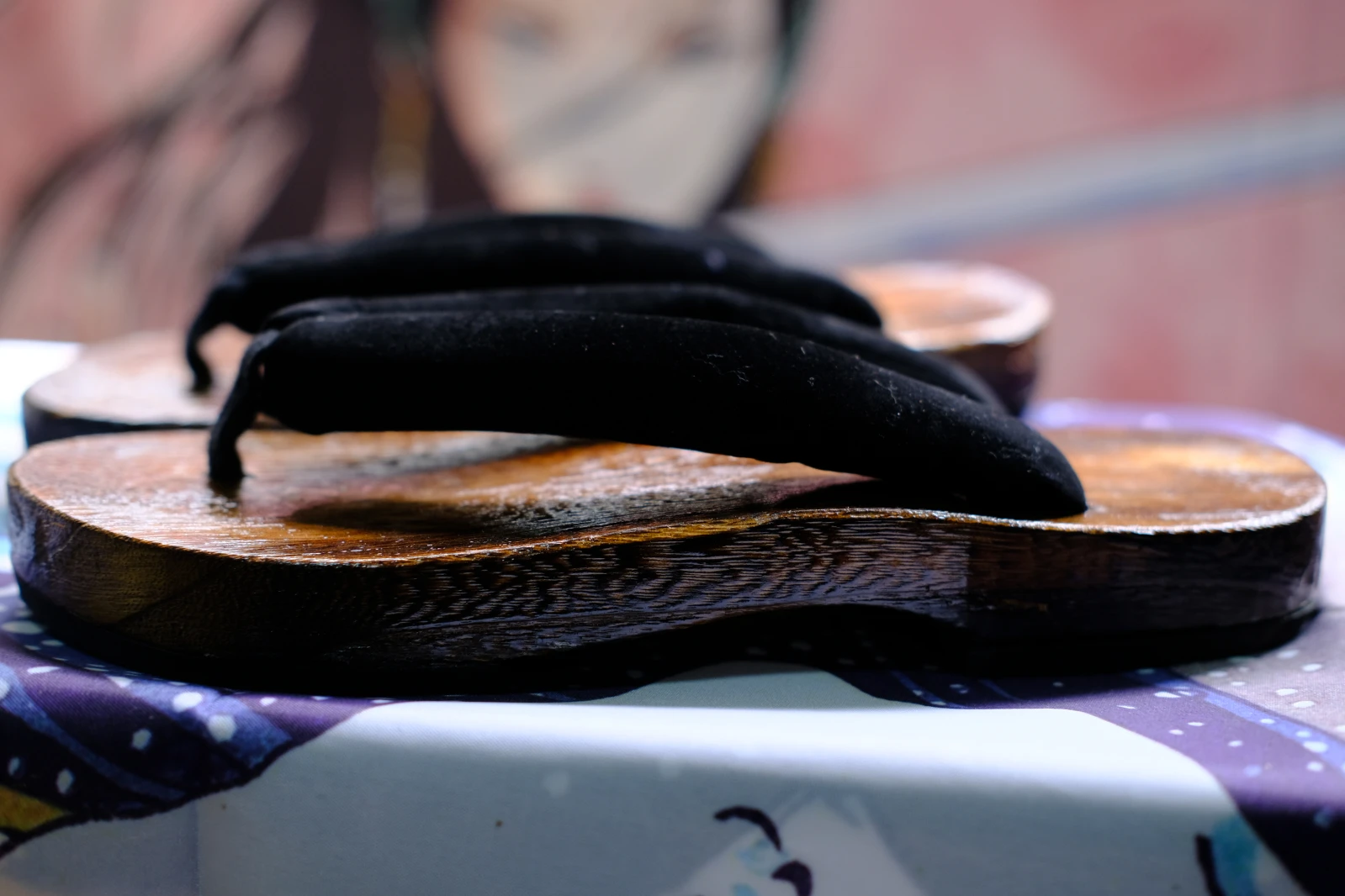 Man Women Slippers Japanese Geta Flip Flops Cos Demon Slayer Wood Thick Sole Coplay Shoes Slippers Japanese Clogs Sandals