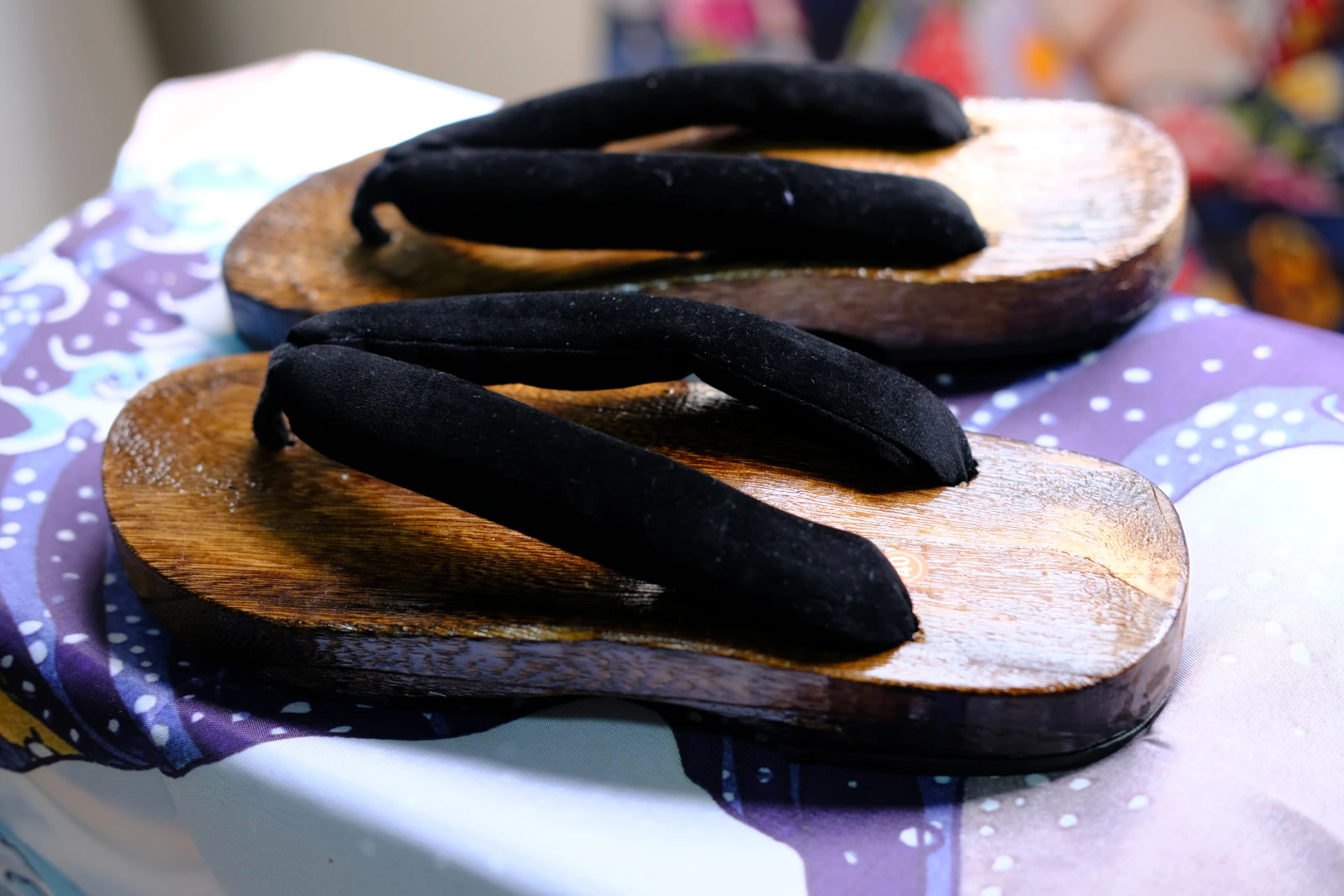 Man Women Slippers Japanese Geta Flip Flops Cos Demon Slayer Wood Thick Sole Coplay Shoes Slippers Japanese Clogs Sandals