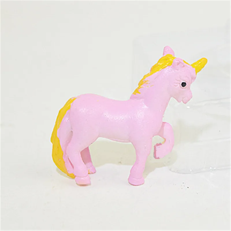 Surprise Blind Box Cartoon Little Fish Mermaid Unicorn Dolls Egg with Action Figure Bigger in the Water Toy Ponies Funny Gift