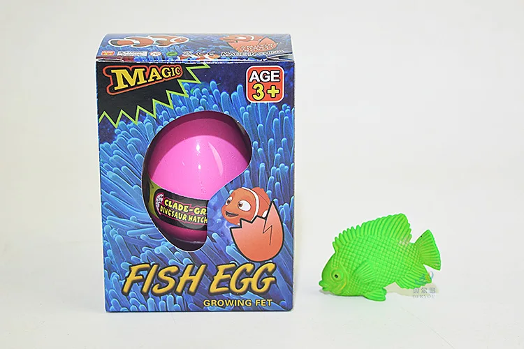 Surprise Blind Box Cartoon Little Fish Mermaid Unicorn Dolls Egg with Action Figure Bigger in the Water Toy Ponies Funny Gift