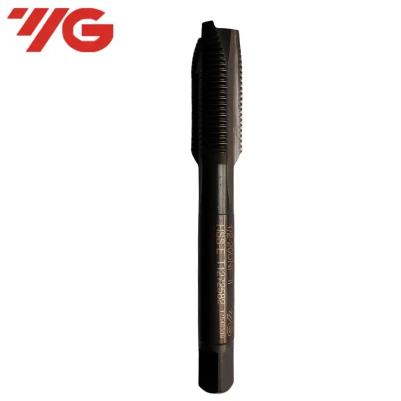 South Korea YG HSSE American INOX Spiral Pointed Tap UNC UNF UNS 4-40/10-32 12-24 5/16 1/2 5/8 7/16 Machine Screw Thread Taps