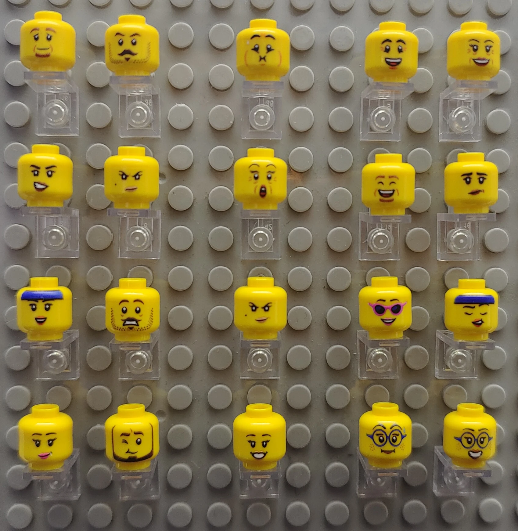 Kury Toys DIY MOC For 3626 6# 1pcs printed parts Single side Building block parts  for brick toys