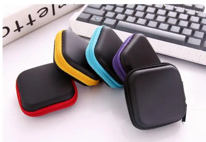 Cute Kids Mini Coin Purse Zipper Wallet Women Ladies Men Travel Earphone Key USB Cable SD Card Holder Bag Case