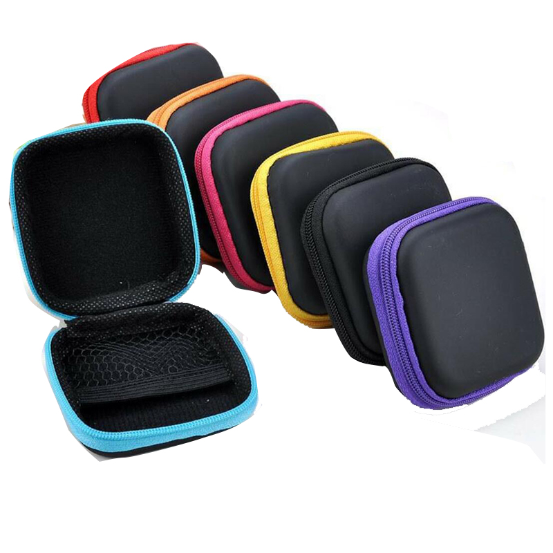 Cute Kids Mini Coin Purse Zipper Wallet Women Ladies Men Travel Earphone Key USB Cable SD Card Holder Bag Case
