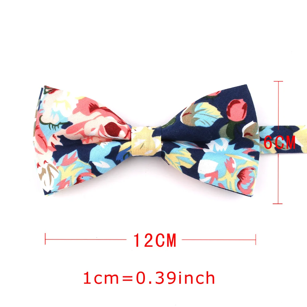 New Cotton Bowtie Fashion Casual Bow tie For Groom Bow knot Adult Bow Ties Cravats Girls Floral Bowties Wedding Bow Ties