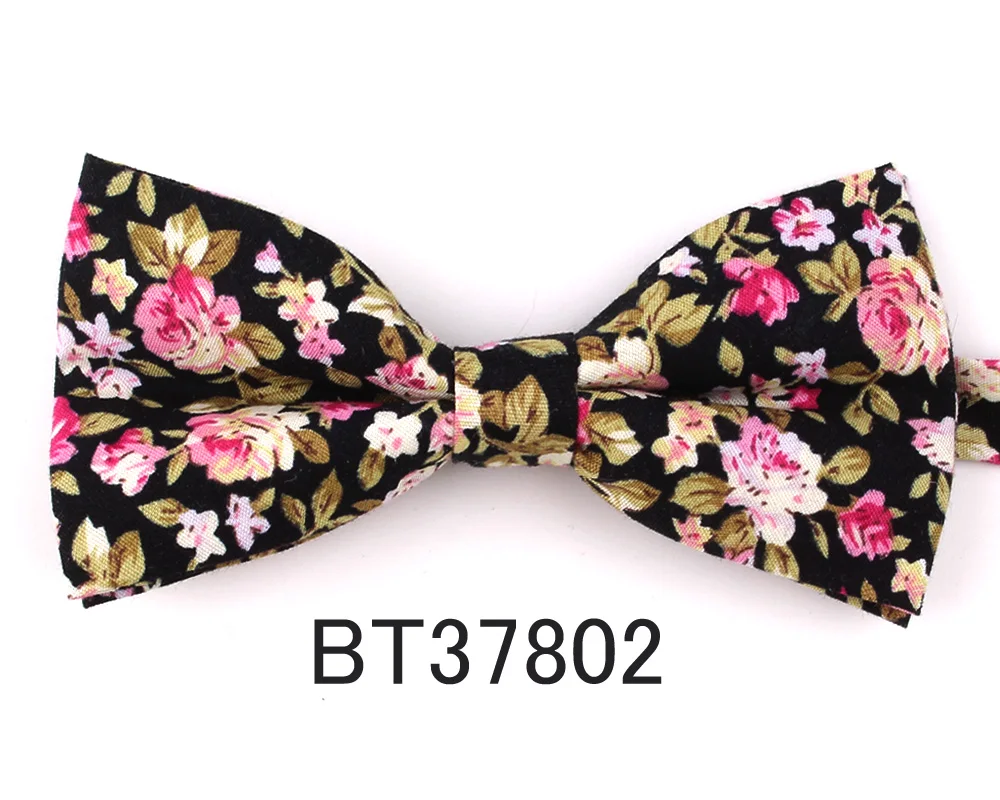 New Cotton Bowtie Fashion Casual Bow tie For Groom Bow knot Adult Bow Ties Cravats Girls Floral Bowties Wedding Bow Ties