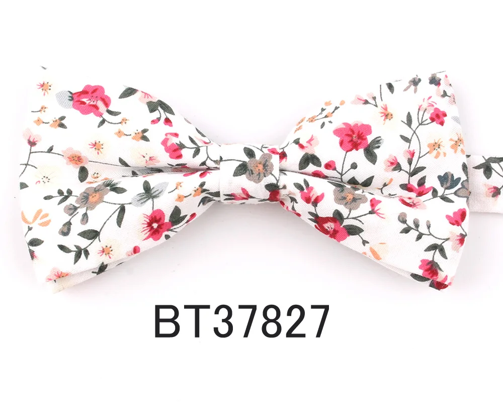 New Cotton Bowtie Fashion Casual Bow tie For Groom Bow knot Adult Bow Ties Cravats Girls Floral Bowties Wedding Bow Ties