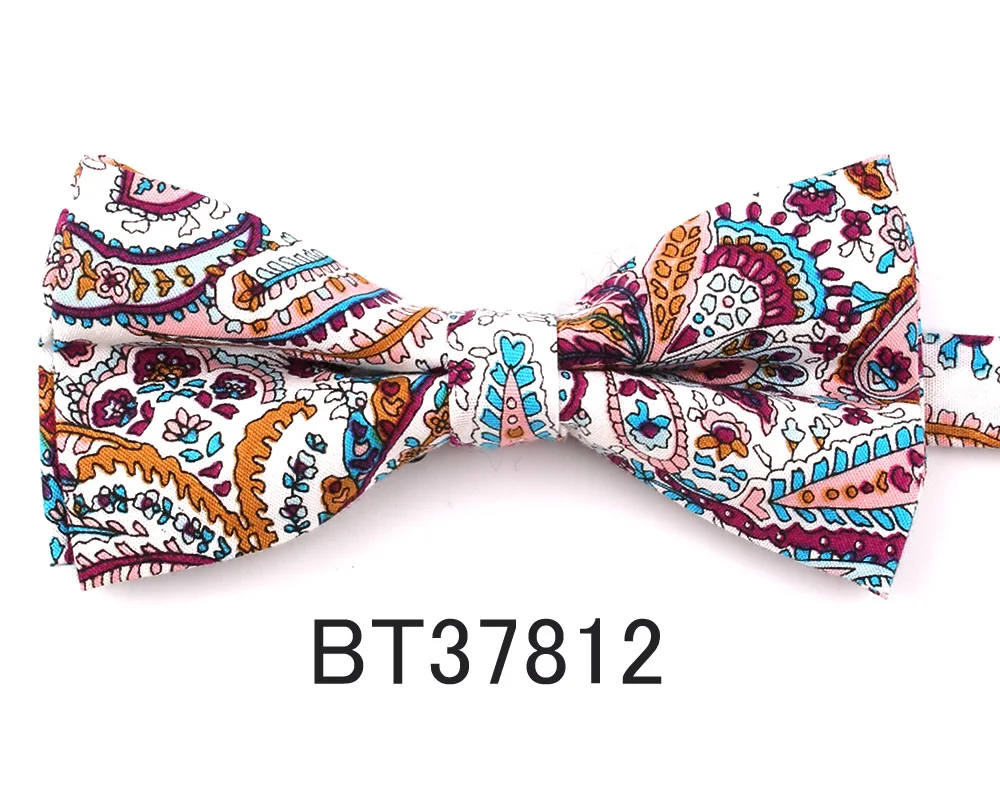 New Cotton Bowtie Fashion Casual Bow tie For Groom Bow knot Adult Bow Ties Cravats Girls Floral Bowties Wedding Bow Ties