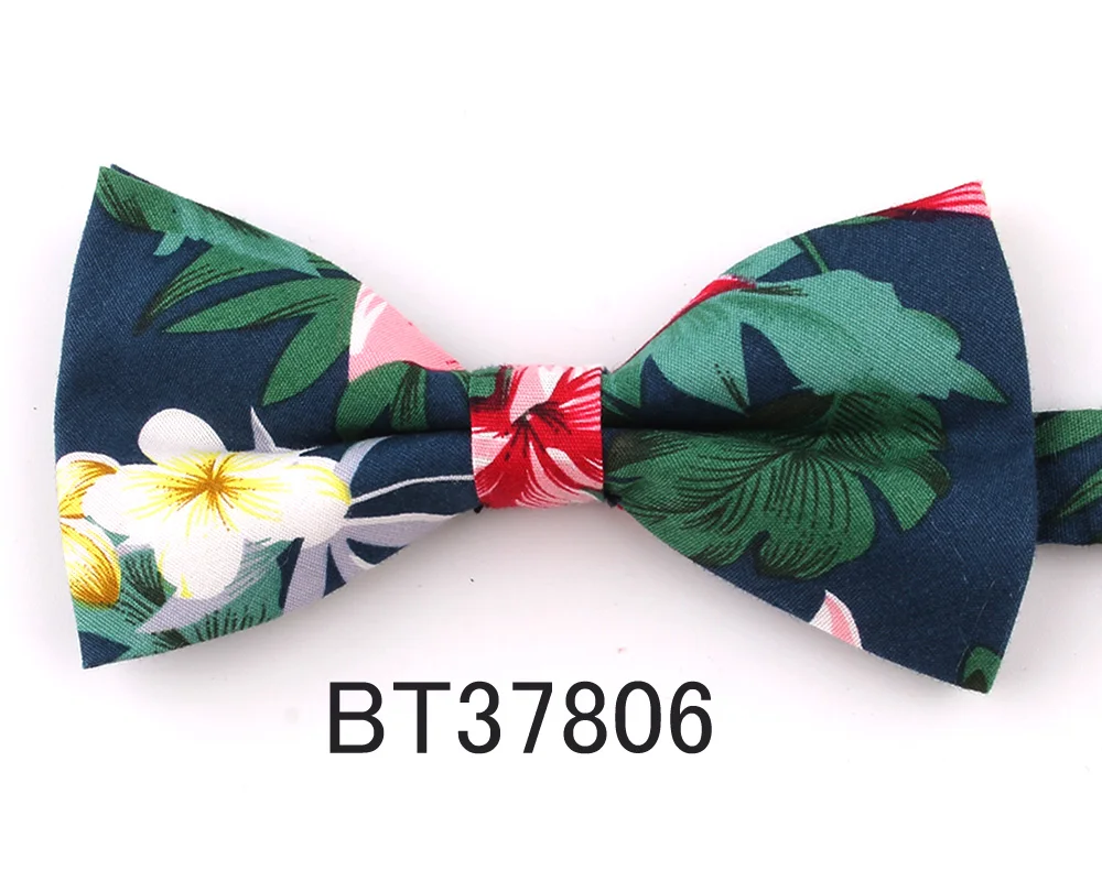 New Cotton Bowtie Fashion Casual Bow tie For Groom Bow knot Adult Bow Ties Cravats Girls Floral Bowties Wedding Bow Ties