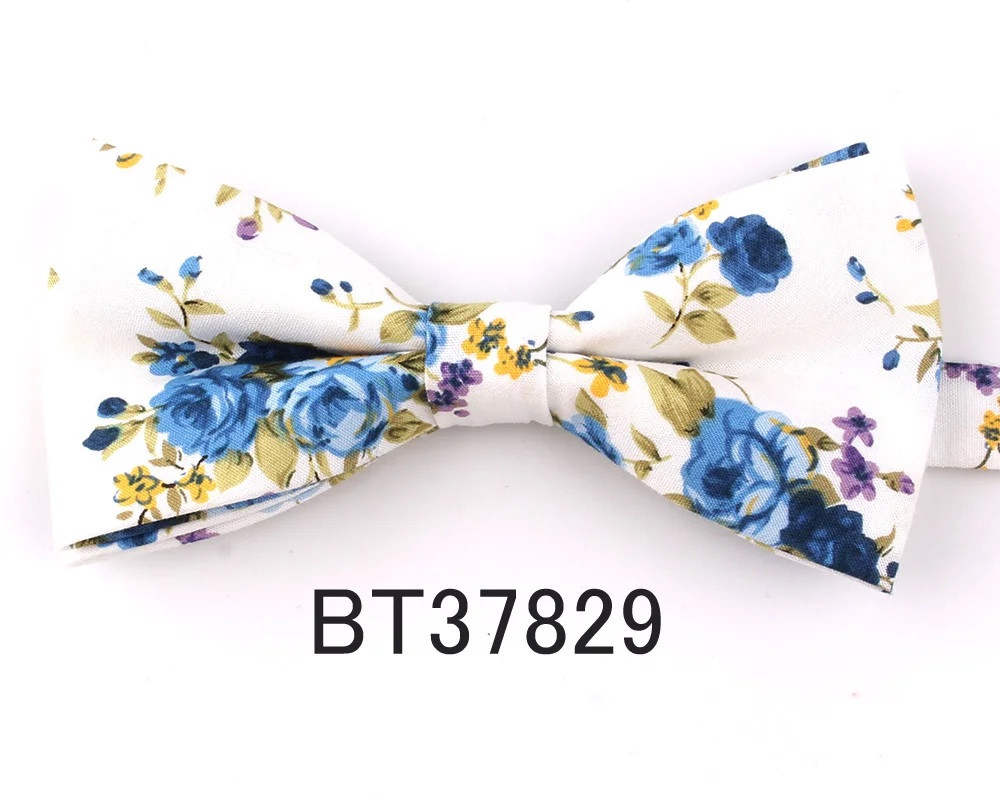 New Cotton Bowtie Fashion Casual Bow tie For Groom Bow knot Adult Bow Ties Cravats Girls Floral Bowties Wedding Bow Ties