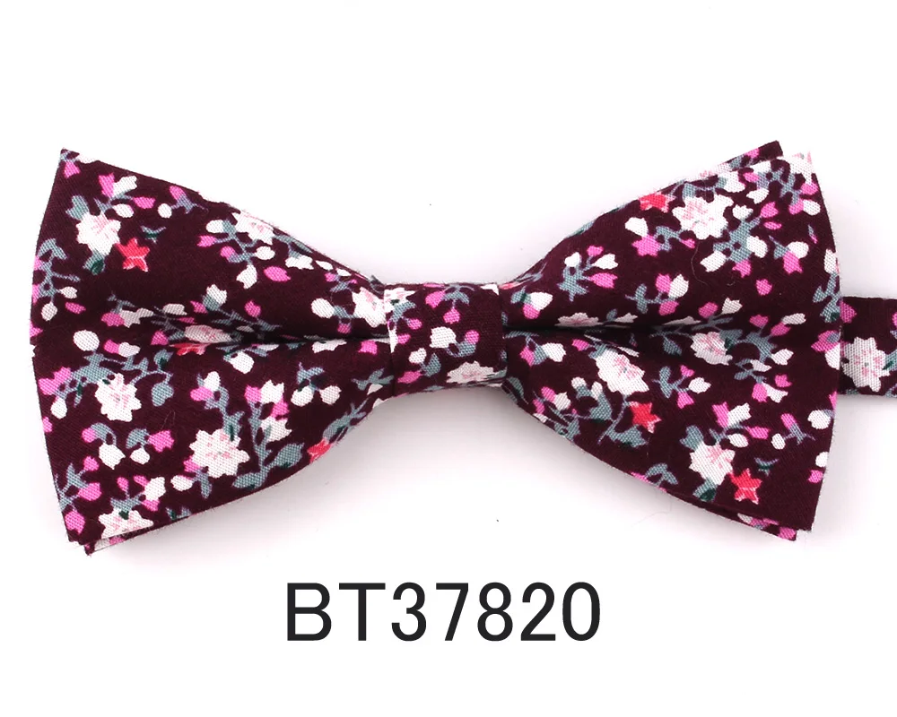 New Cotton Bowtie Fashion Casual Bow tie For Groom Bow knot Adult Bow Ties Cravats Girls Floral Bowties Wedding Bow Ties