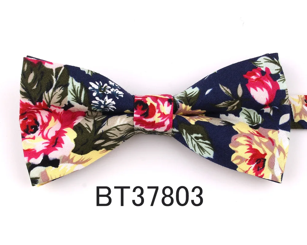 New Cotton Bowtie Fashion Casual Bow tie For Groom Bow knot Adult Bow Ties Cravats Girls Floral Bowties Wedding Bow Ties