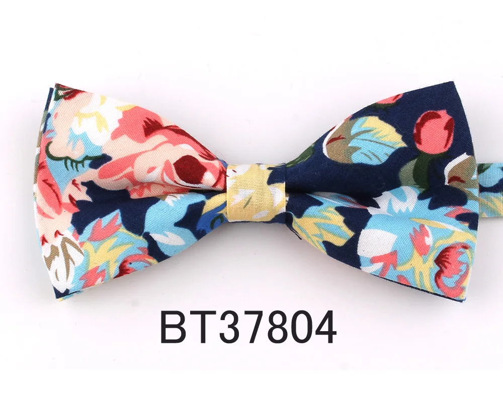 New Cotton Bowtie Fashion Casual Bow tie For Groom Bow knot Adult Bow Ties Cravats Girls Floral Bowties Wedding Bow Ties