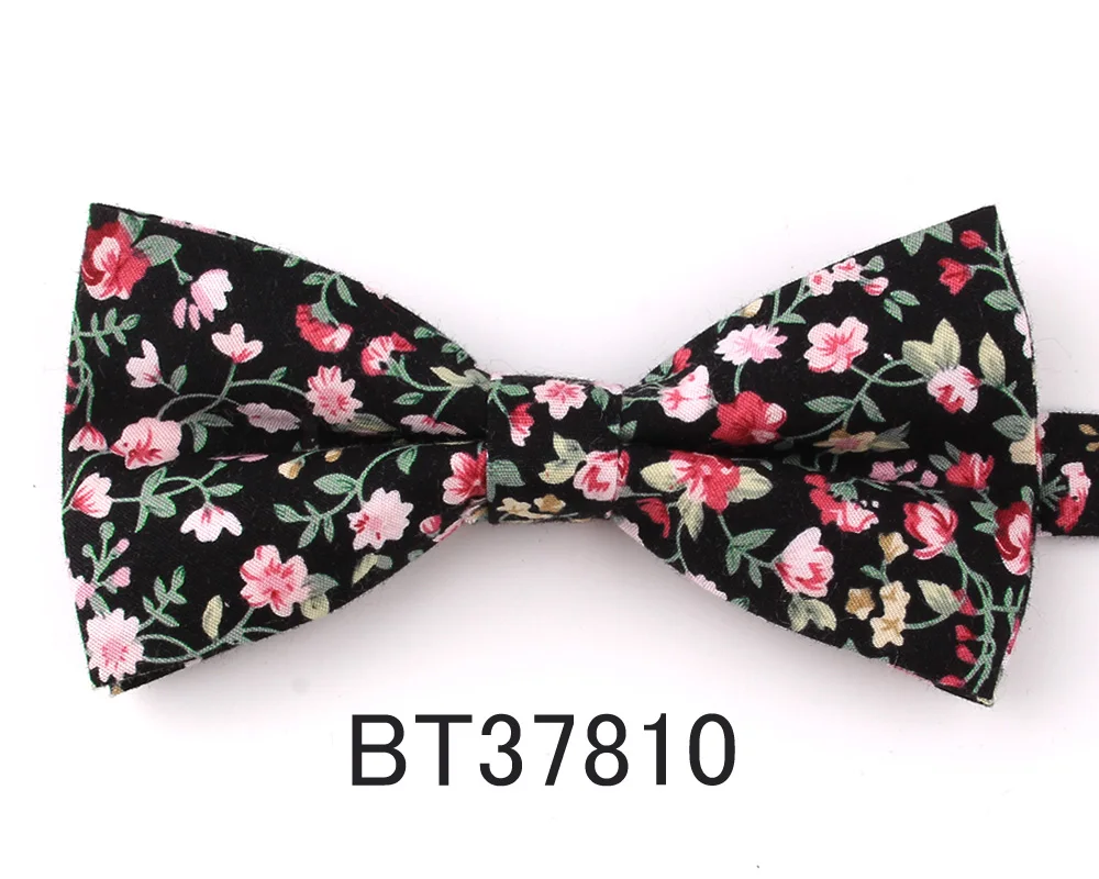 New Cotton Bowtie Fashion Casual Bow tie For Groom Bow knot Adult Bow Ties Cravats Girls Floral Bowties Wedding Bow Ties