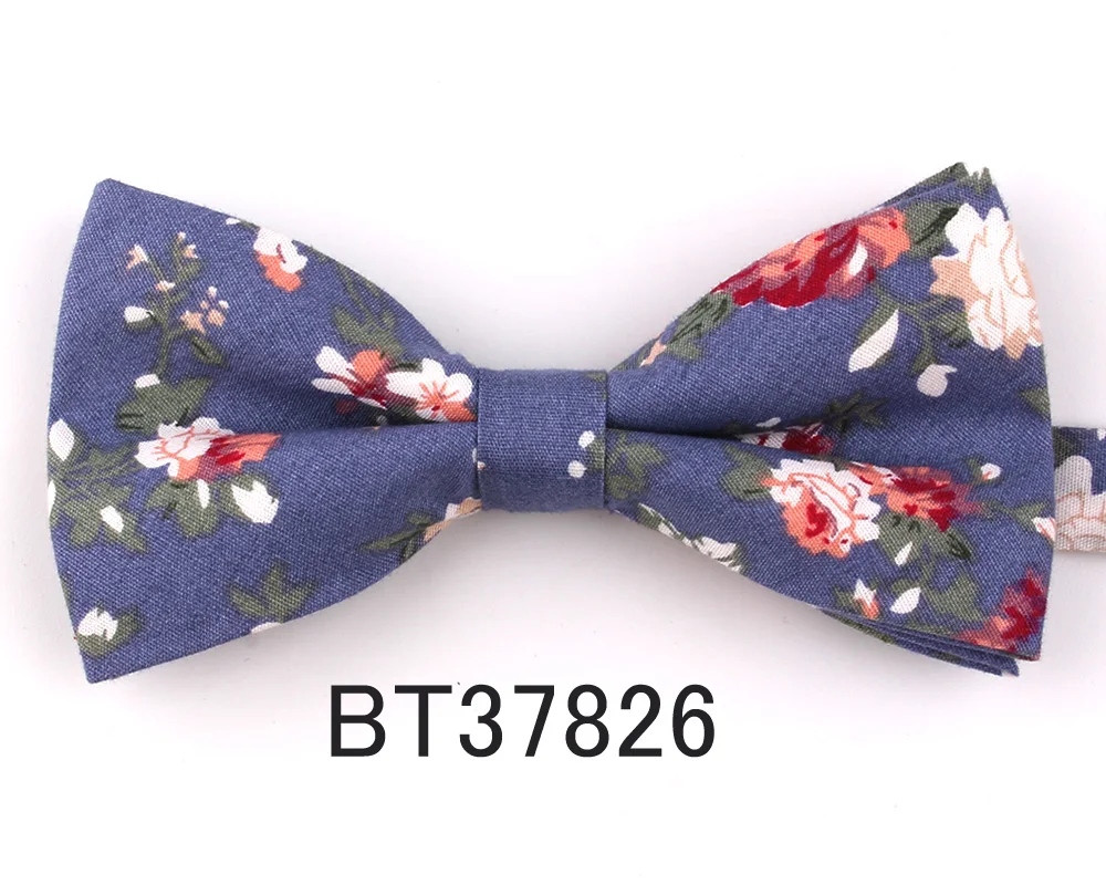New Cotton Bowtie Fashion Casual Bow tie For Groom Bow knot Adult Bow Ties Cravats Girls Floral Bowties Wedding Bow Ties