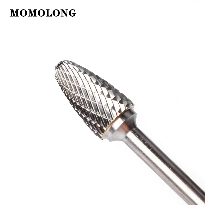 Tungsten Carbide Rotary File FX Type Head Tools Drill Milling Carving Bits Tools Point Burr Die Grinder Abrasive