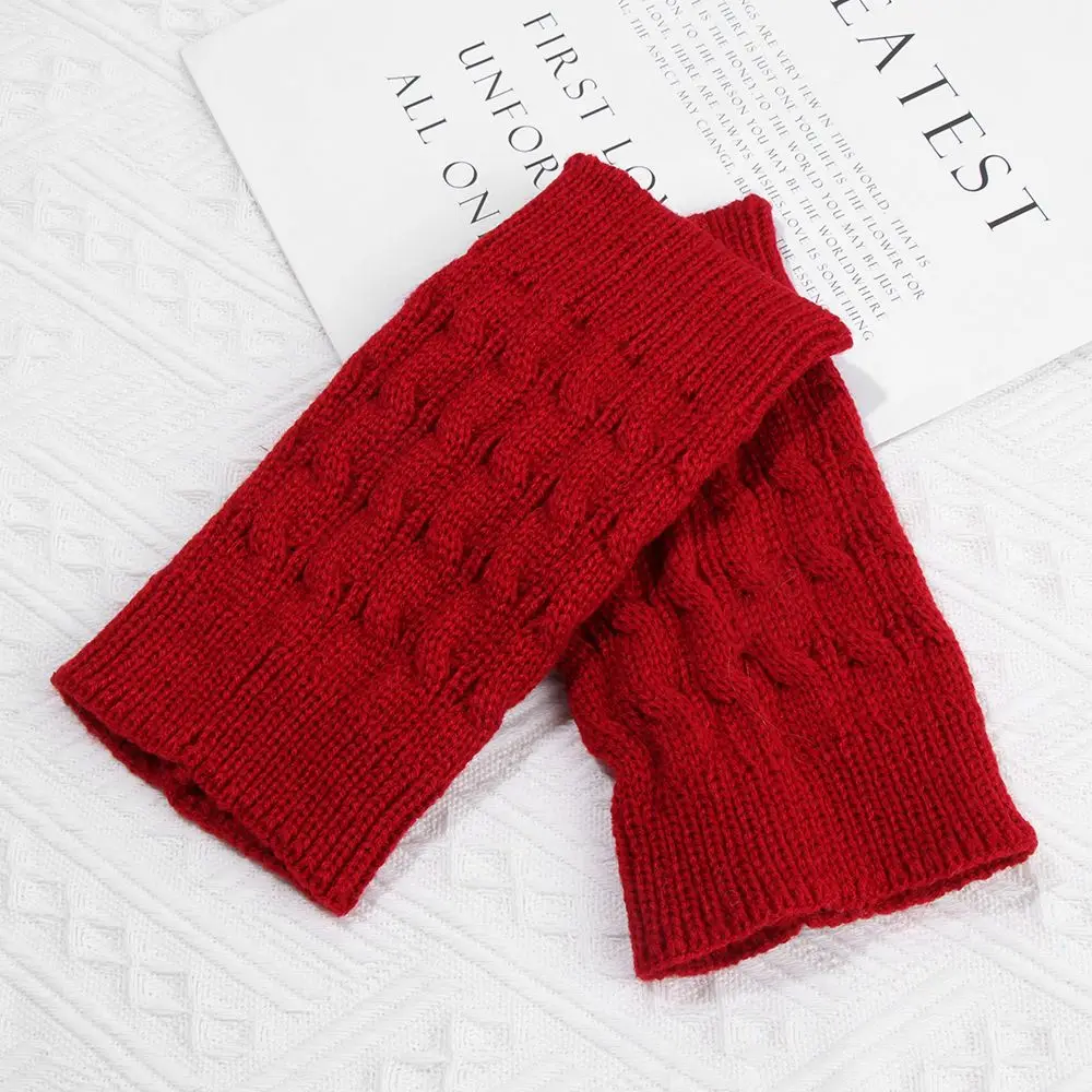 Women's Knitted Leg Warmer Winter Short Leg Warmers Boot Cuffs Fashion Thermal Ladies Legging Foot Warmer