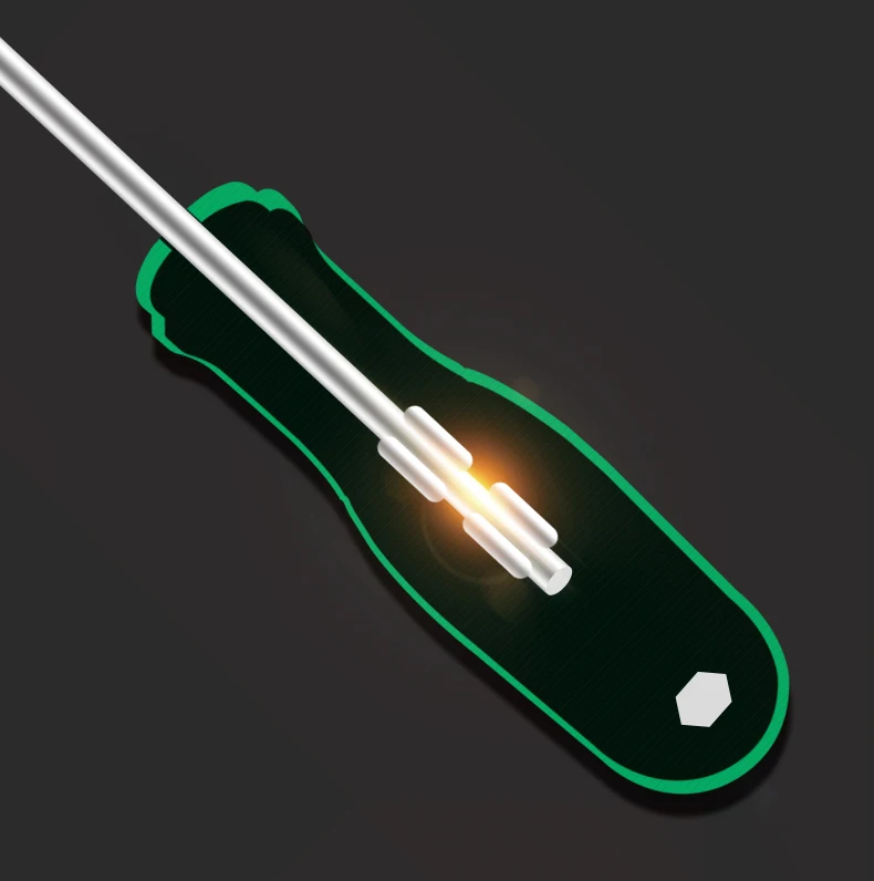 LAOA Torx Screwdriver S2 Alloy Steel Magnetic Screwdriver T8/T10/T15/T20/T25/T30/T40
