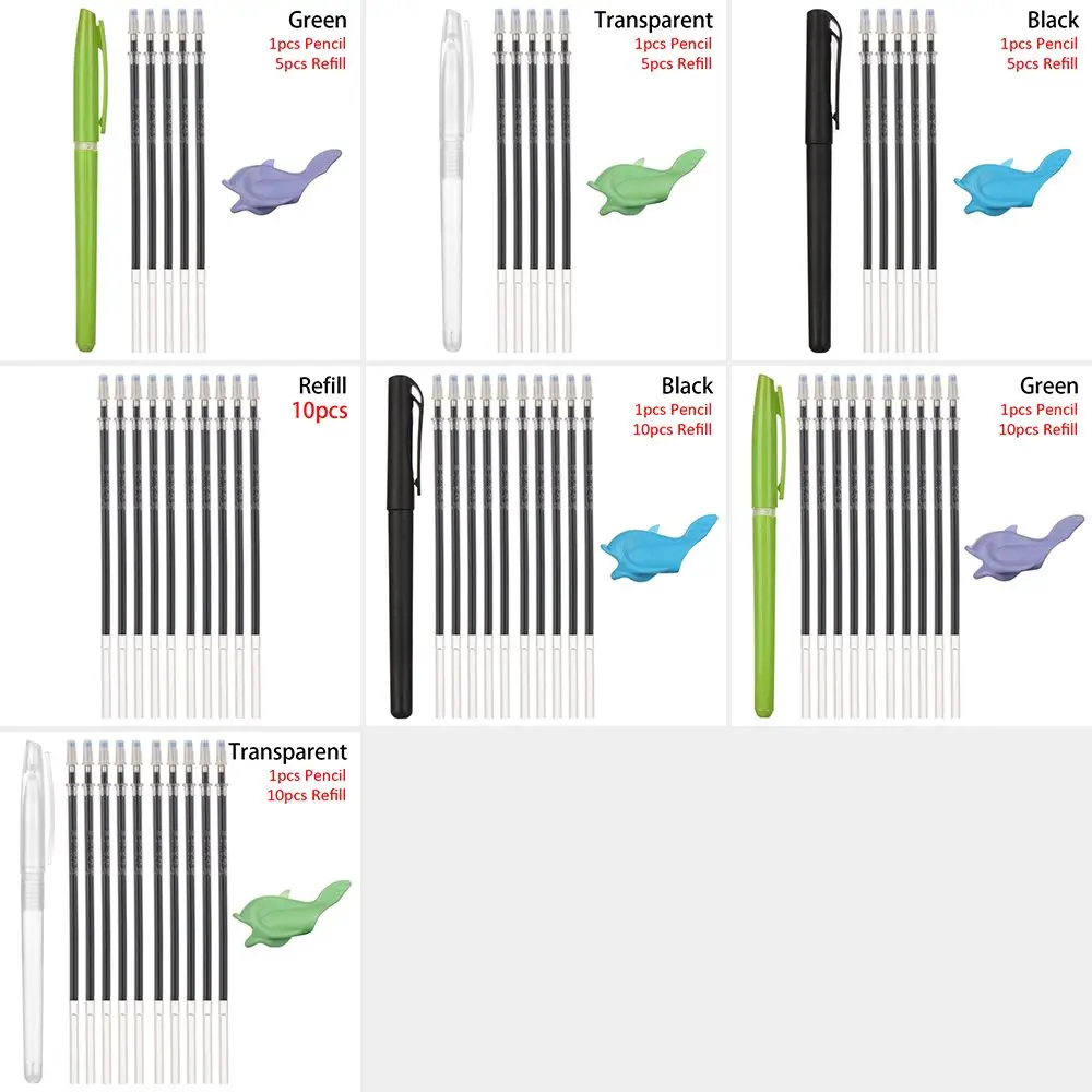 Stationery Disappear Gel Pens Blue Invisible Ink Automatic Fade Pen Disappearing Refill Magic Pen Kit