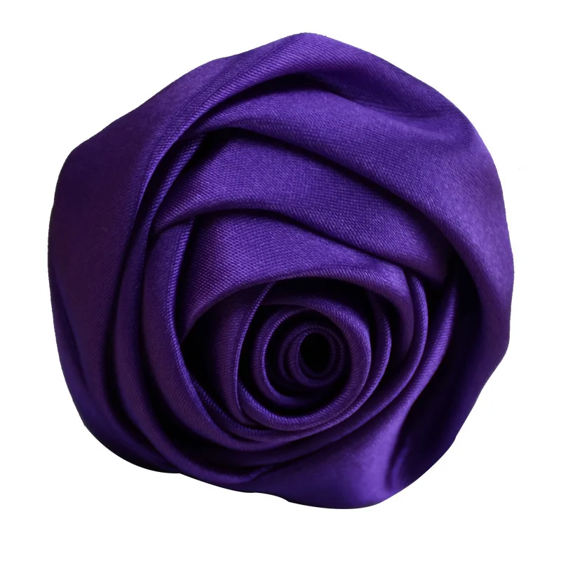 4PCS/lot 5.5cm Satin Fabric Handmade Three-Dimensional Simulation Rose Bud Wholesale DIY Jewelry Shoes And Hat Accessories