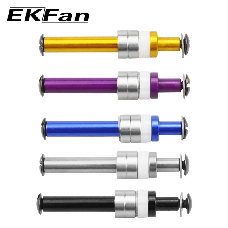 Ekfan Aluminum Alloy Shaft 7x4x2.5mm Stainless Steel Bearing For DAI&SHI Bast Cast Spinning Fishing Reel Handle Knob