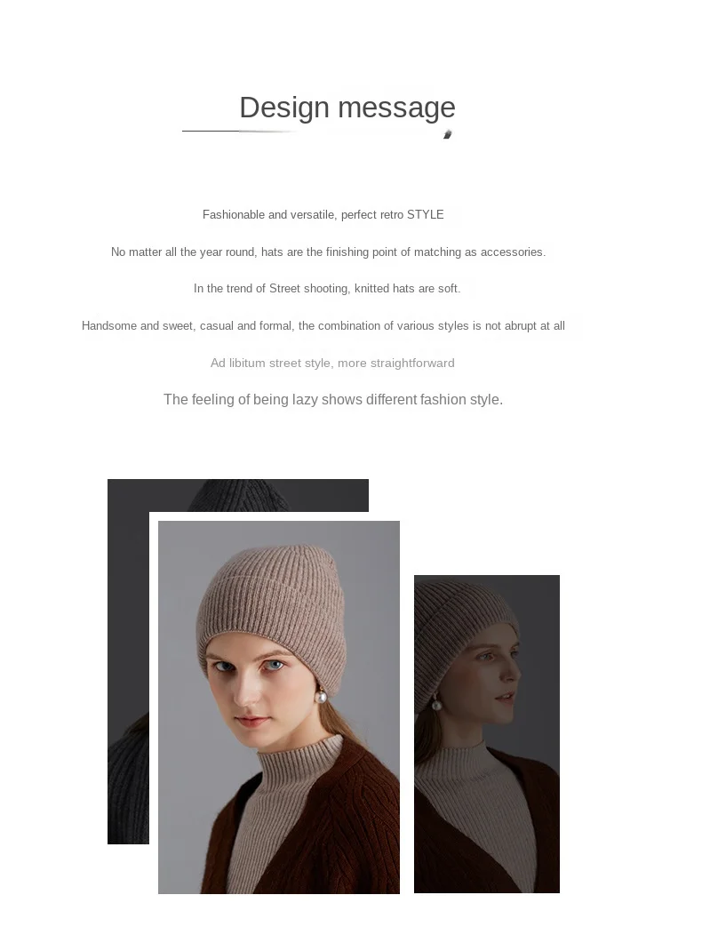 100% Merino Wool New Beanie Winter Women Men Boys Girls Crochet Skullies Hat Solid Color Autumn Knitted Beanies Caps FreeShip