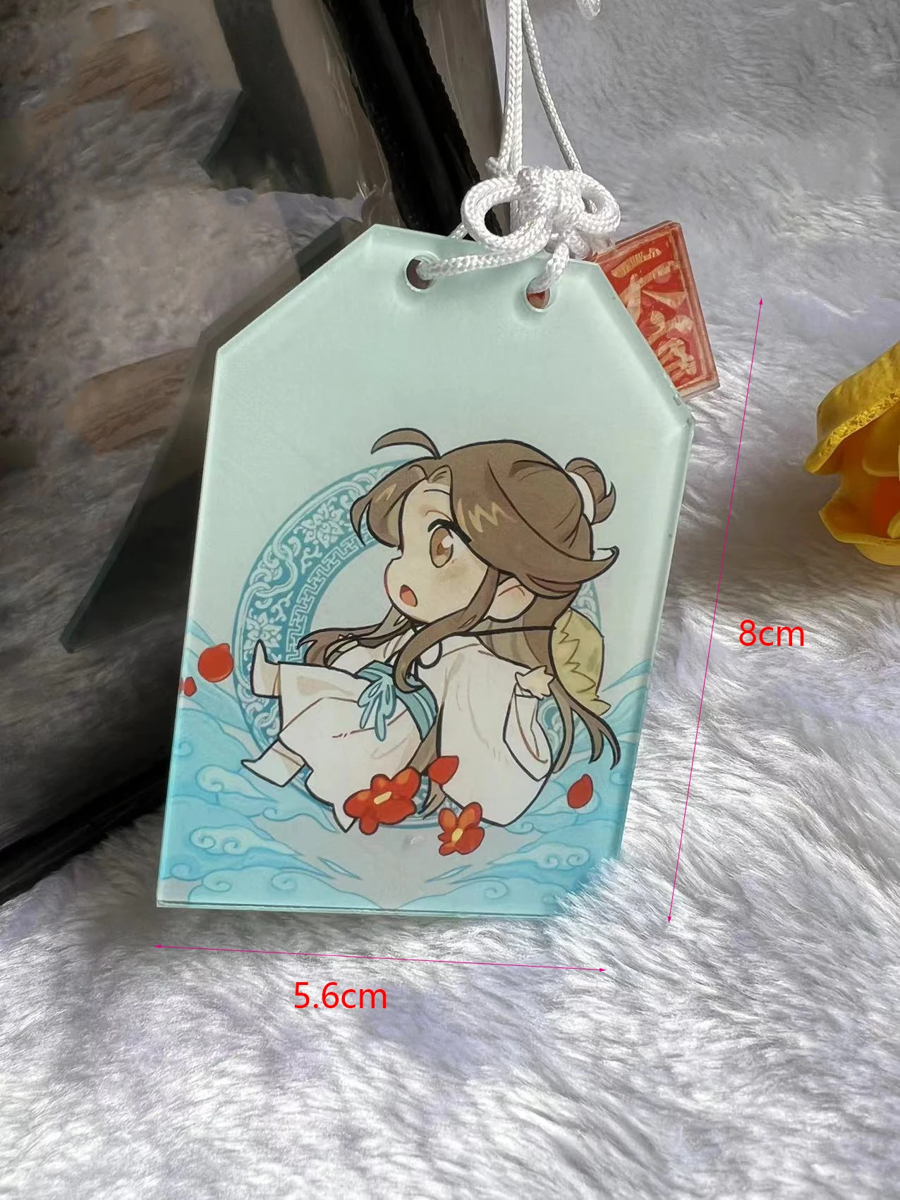 Anime Heaven Official’s Blessing Acrylic Amulet Cosplay Tian Guan Ci Fu Xie lian Hua Cheng Talisman Xmas GiftL