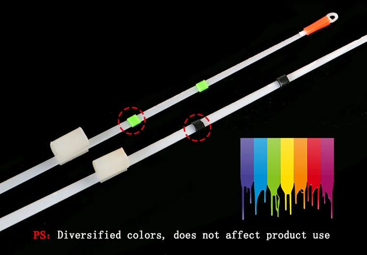 NGB Ice Fishing Rod Top Plastic 5pcs/lot 10cm/12cm/14cm/16cm/18cm Winter Portable Outdoor Fishing For Fishing Tackle