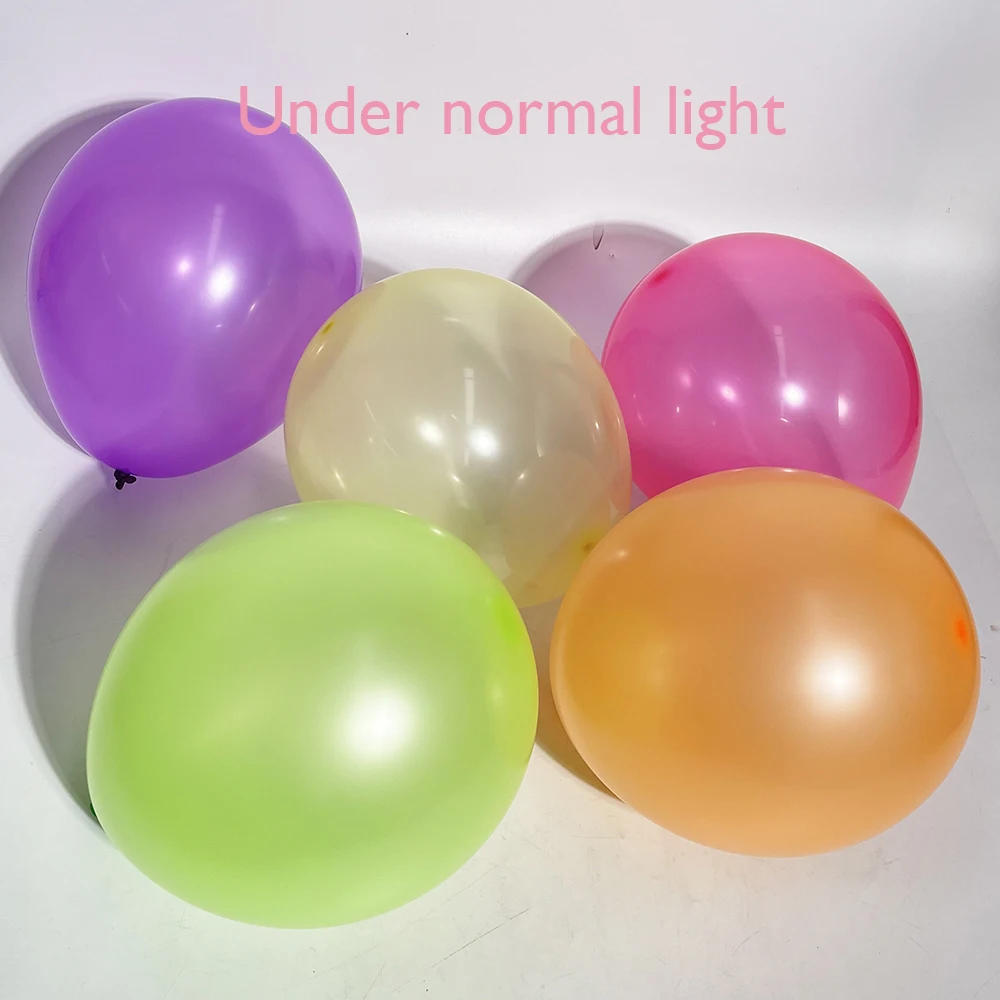 1Set Neon Balloons Neon Glow UV Glow Balloons Garland Arch Kit Fluorescent Globos Blacklight Birthday Party Decor Baby Shower