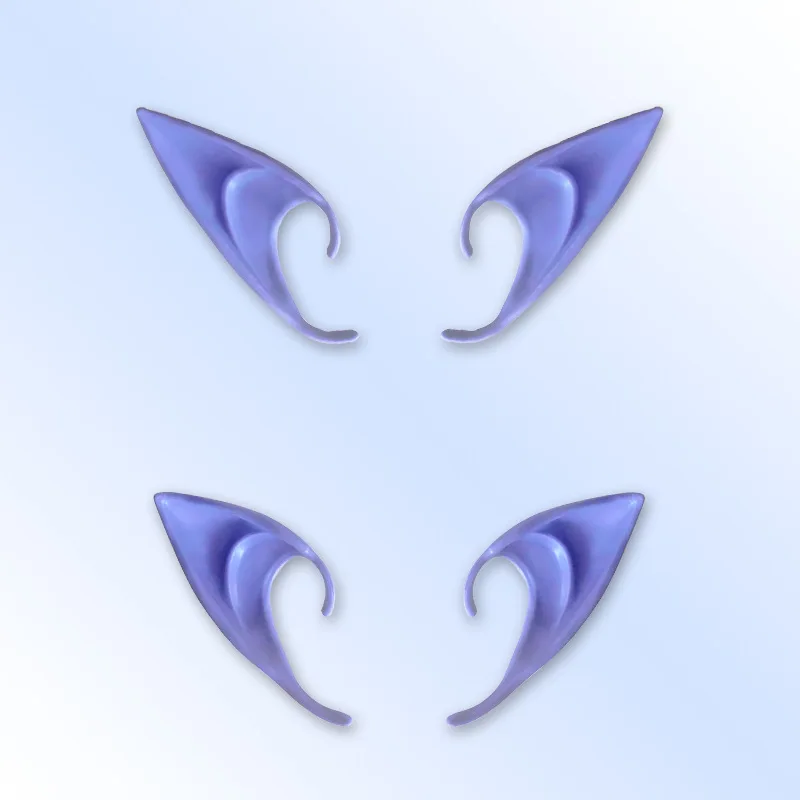 Cosplay Avatar Ears Colorful Shiny Movie Avatar 2 the Way of Water Cosplay Accessories Elven Ears