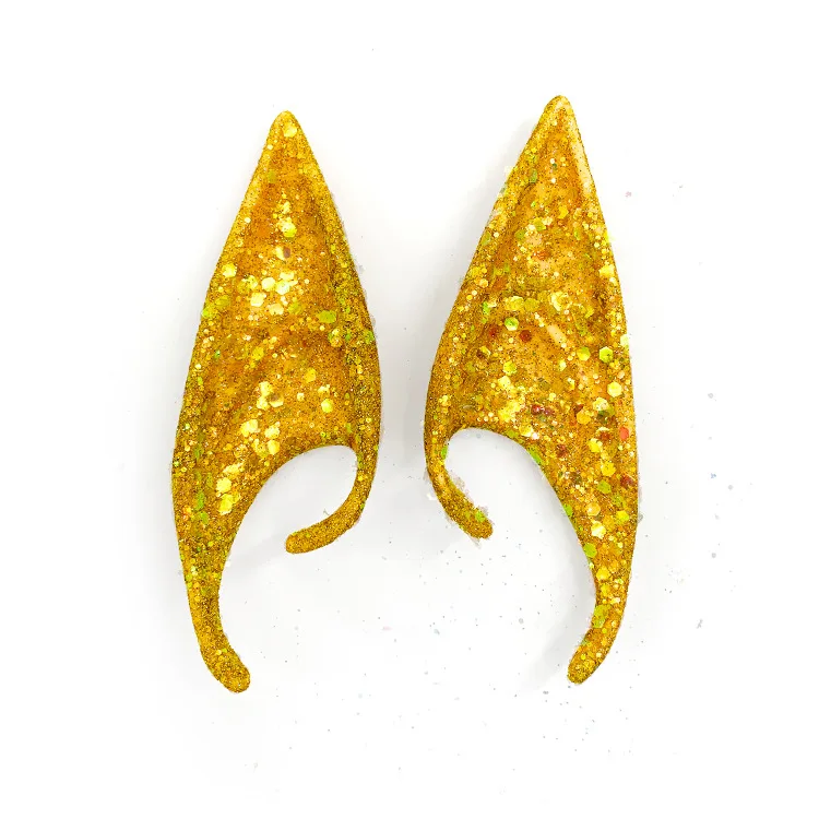 Cosplay Avatar Ears Colorful Shiny Movie Avatar 2 the Way of Water Cosplay Accessories Elven Ears