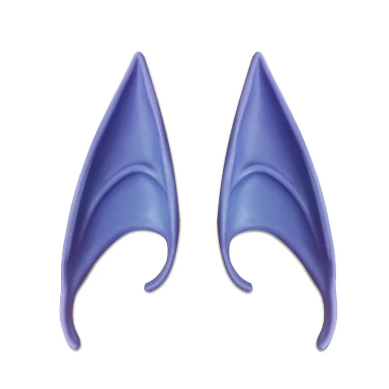 Cosplay Avatar Ears Colorful Shiny Movie Avatar 2 the Way of Water Cosplay Accessories Elven Ears