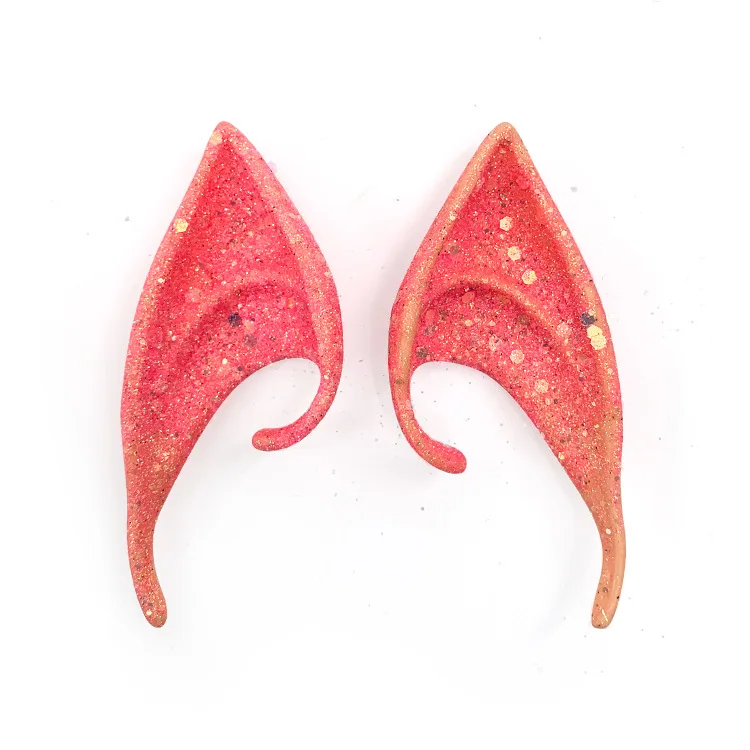 Cosplay Avatar Ears Colorful Shiny Movie Avatar 2 the Way of Water Cosplay Accessories Elven Ears