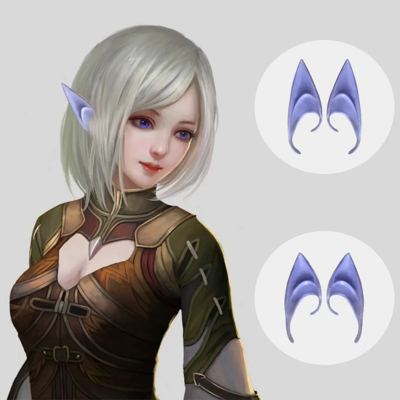 Cosplay Avatar Ears Colorful Shiny Movie Avatar 2 the Way of Water Cosplay Accessories Elven Ears