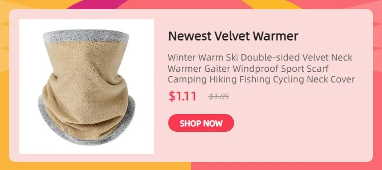 Fashion Winter Camping Warm Fleece Neck Gaiter Ski Tube Scarf Snowboard Face MaskFor Men Women Outdoor Cycling Cold-proof Collar