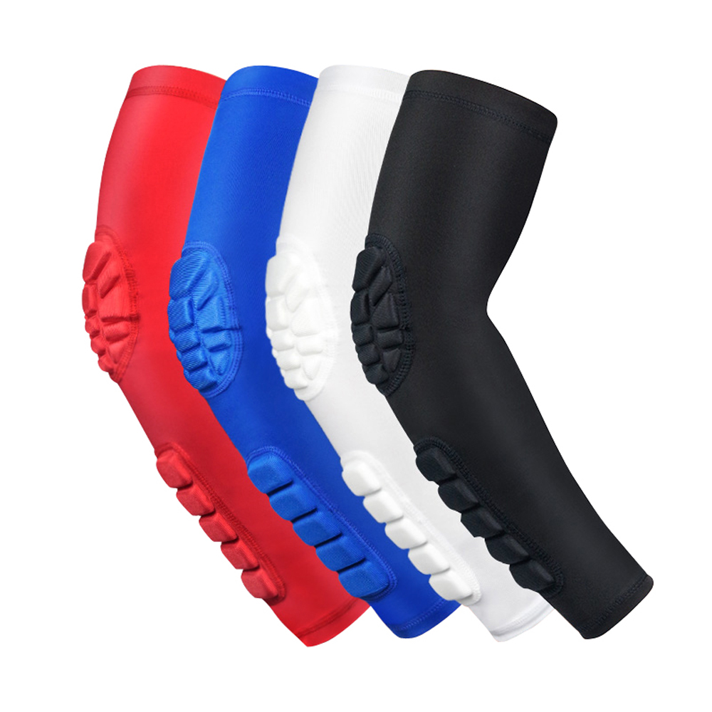 1PCS Arm Sleeves, Youth Adult Basketball Shooter Sleeves,Elbow Forearm Crashproof Pads for Football Basketball Volleyball Soccer