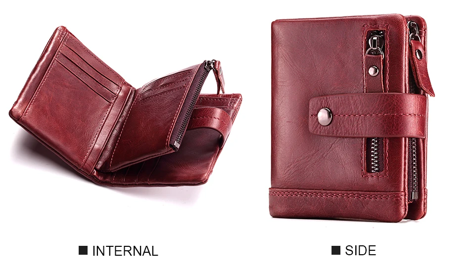 Genuine Leather Women Wallet for Coin and Card High Quality Small Female Clutch Handy Purse Fashion Ladies Walet Luxury Brand