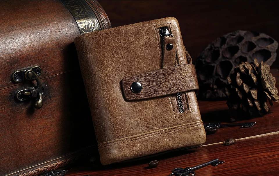 Genuine Leather Women Wallet for Coin and Card High Quality Small Female Clutch Handy Purse Fashion Ladies Walet Luxury Brand